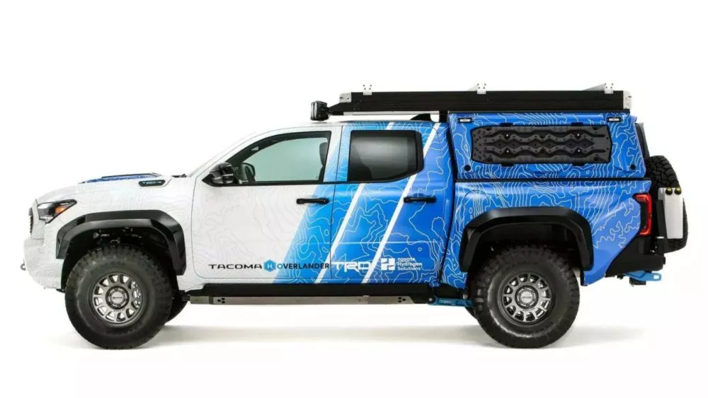 Toyota Trình Làng Mẫu Xe Tacoma H2 Overland Sử Dụng Nhiên Liệu Sạch 3 Toyota Trình Làng Mẫu Xe Tacoma H2 Overland Sử Dụng Nhiên Liệu Sạch