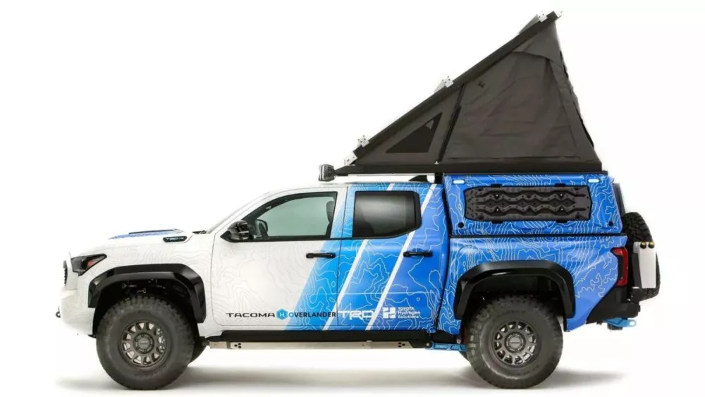 Toyota Trình Làng Mẫu Xe Tacoma H2 Overland Sử Dụng Nhiên Liệu Sạch 4 Toyota Trình Làng Mẫu Xe Tacoma H2 Overland Sử Dụng Nhiên Liệu Sạch