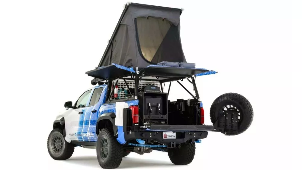 Toyota Trình Làng Mẫu Xe Tacoma H2 Overland Sử Dụng Nhiên Liệu Sạch 5 Toyota Trình Làng Mẫu Xe Tacoma H2 Overland Sử Dụng Nhiên Liệu Sạch