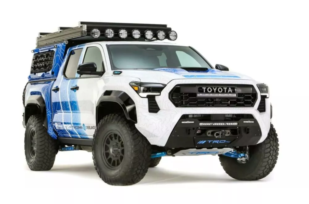 Toyota Trình Làng Mẫu Xe Tacoma H2 Overland Sử Dụng Nhiên Liệu Sạch 2 Toyota Trình Làng Mẫu Xe Tacoma H2 Overland Sử Dụng Nhiên Liệu Sạch